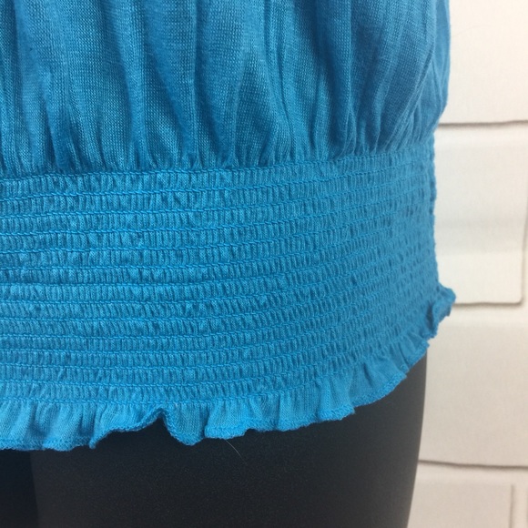 New Direction Short Sleeve Gypsy Top Size L - Picture 4 of 7